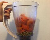 Foto del paso 2 de la receta: Mayonesa de zanahoria y arvejas 🥕| Cocina saludable