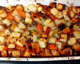 A picture of step 8 of My Spicy Chicken & Veg Roast 😀#Mainmeal.