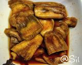 Foto del paso 6 de la receta 30.🍆"Bacon" ahumado vegano de berenjena