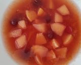 Gyümölcsleves recept fázis 2 fotója