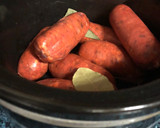 Foto del paso 1 de la receta: Chorizos a la sidra en Crock pot