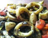 Foto langkah ke 4 dari resep Tumis cumi tinta hitam.