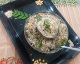 A picture of step 7 of Dessicated coconut rice.