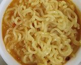 A picture of step 3 of Ramen vegan noodles.