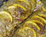 صورة لخطوة 6 من وصفة سمك بالليمون مع صوص الليمون الاخضر 🍋🐟