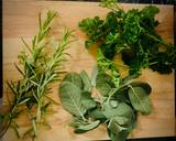Butterflied Rosemary+Sage Roast Chicken And Cajun Season+Thyme Roasted Sweet Potatoes recipe step 1 photo