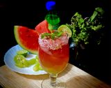 वॉटरमेलन ग्रेप्स मोजीतो (watermelon grapes mojito recipe in Hindi) रेसिपी चरण 7 फोटो