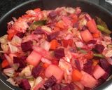 A picture of step 5 of Borscht.