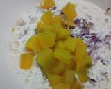 A picture of step 1 of Pumpkin and onions chapati. #Festivedishcontest #Mombasa.