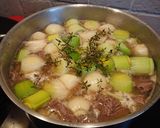 A picture of step 3 of Ox Cheek and Vegetable Soup.