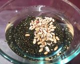 A picture of step 1 of Dal makhani.