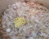A picture of step 1 of Sindhi biryani.
