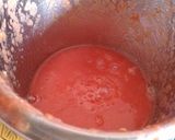 A picture of step 1 of Tomato jam.
