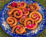 A picture of step 8 of Mshabek / Zulabiya (Jalebi).