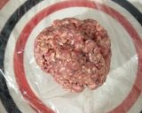 Foto del paso 2 de la receta: Hamburguesa casera de carne roja, avena y chía