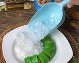 Foto langkah ke 8 dari resep Es Pisang Ijo.