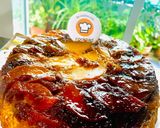 Foto del paso 6 de la receta: 🥮TORTA🥮 INVERTIDA DE 🍐PERA 🍐 Y 🍑 DURAZNO🍑