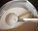 A picture of step 1 of Wheat flour chilla.