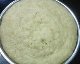 A picture of step 2 of Pineapple Dhokla.