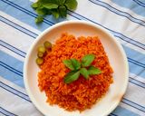 عکس مرحله 2 از دستور کته گوجه فرنگی با ریحان 🌱🍅