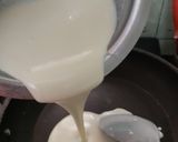 A picture of step 3 of Milk burfi.