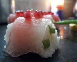 A picture of step 4 of Fruity and spicy sushi.