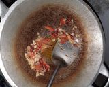 Foto langkah ke 3 dari resep Tumis sayur cangkol (kacang panjang dan kol).