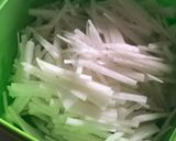 Foto langkah ke 1 dari resep 100. Namasu (acar lobak wortel) #cookingdiary.