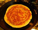 A picture of step 10 of Masala dosa.