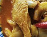 Gambar langkah 4 resipi Gulai Cendawan dan udang.