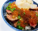 蒜香牛排海味丼飯的食譜步驟13照片