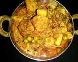 गोभी बड़ी आलू की सब्ज़ी (gobhi vadi aloo ki sabzi recipe in Hindi) रेसिपी चरण 5 फोटो