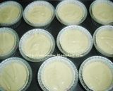 รูปขั้นตอนการทำที่ 6 ของ Green Tea Cup Cake