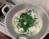 Foto langkah ke 4 dari resep Tempe Telur Kucai Bumbu Santan.