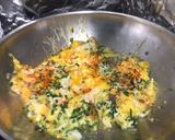 A picture of step 1 of Chive Omelette.