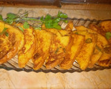 A picture of step 3 of Spices toast.