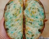 Foto langkah ke 19 dari resep Blue-Orange Sprinkles Sourdough Bread.