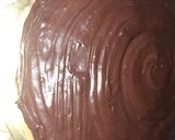 A picture of step 5 of Chocolate truffle cake😊.