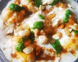 A picture of step 9 of Dahi Vada.