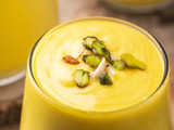 Restaurant Style Mango Lassi (two ingredient)