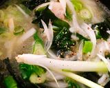 Hình bước làm 8 của món Cháo sườn rong biển