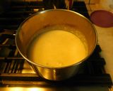 A picture of step 4 of Tortellini Pasta with white sauce.