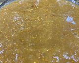 A picture of step 2 of Injeer & Suji Halwa with walnuts 💖.