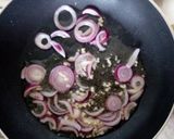 A picture of step 2 of Spaghetti (fried).