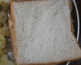 A picture of step 2 of Vegetable sandwich.