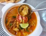 Foto langkah ke 8 dari resep Soto Tangkar (Daging Sapi) Khas Betawi.