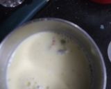 A picture of step 1 of Saffron badam sharbat with milk.