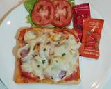 พิซซ่าขนมปังหน้าซีฟู้ด (สูตรเตาอบ) วิธีทำสูตร 6 รูป