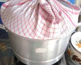 Foto langkah ke 7 dari resep Bolu kukus mawar WoW.