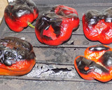 Foto del paso 8 de la receta: Cubos de papa a la mostaza con pollo y morrones asados (receta incluida)